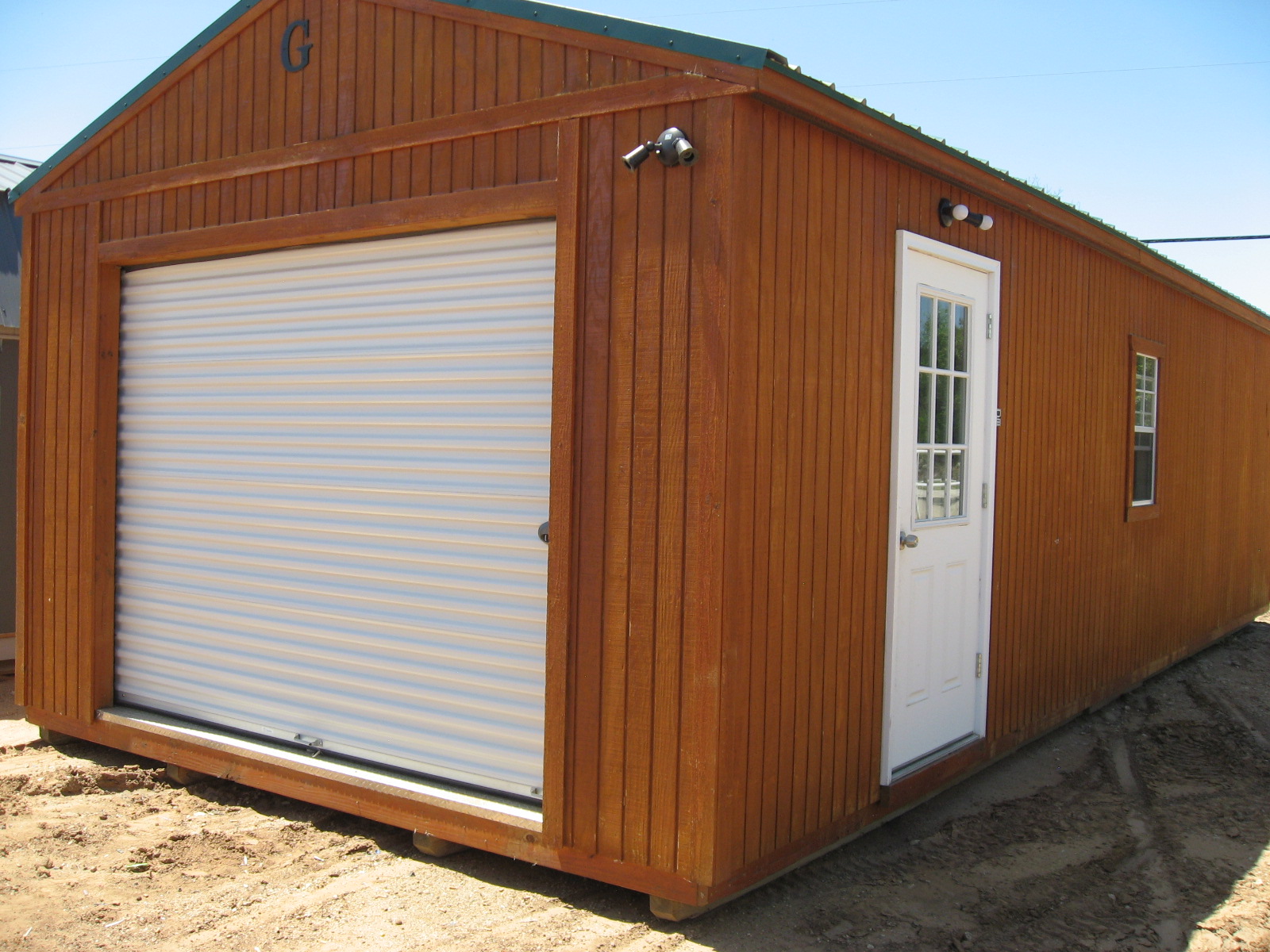 Gray Carport